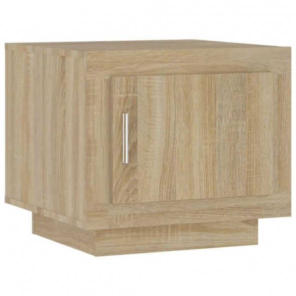 Table basse Chêne sonoma 51x50x45 cm Bois d'ingénierie