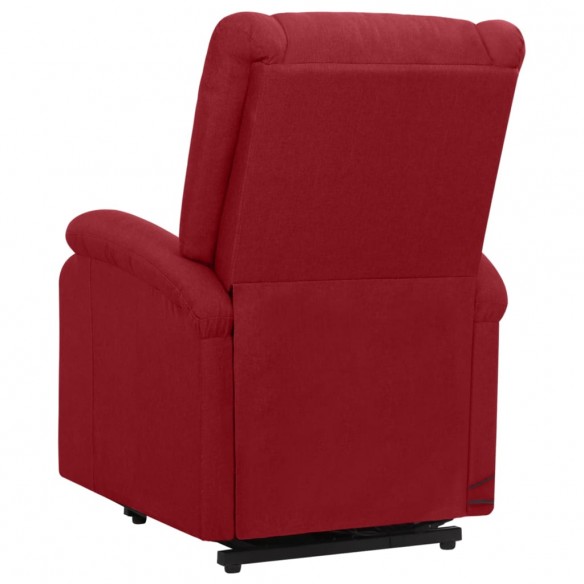 Fauteuil de massage Rouge bordeaux Tissu