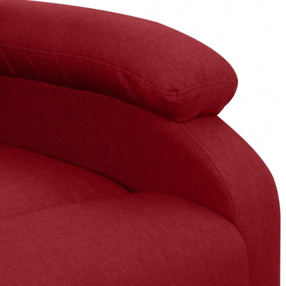 Fauteuil de massage Rouge bordeaux Tissu