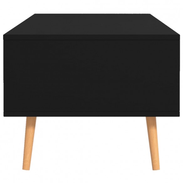 Table basse Noir 100x49,5x43 cm Aggloméré