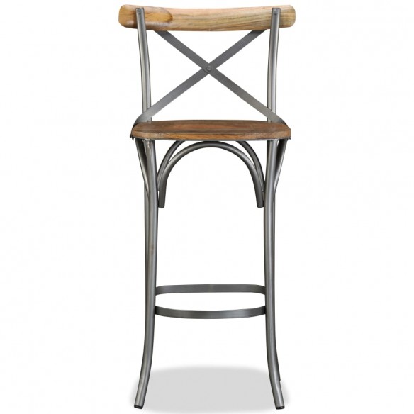 Tabouret de bar Bois de manguier massif