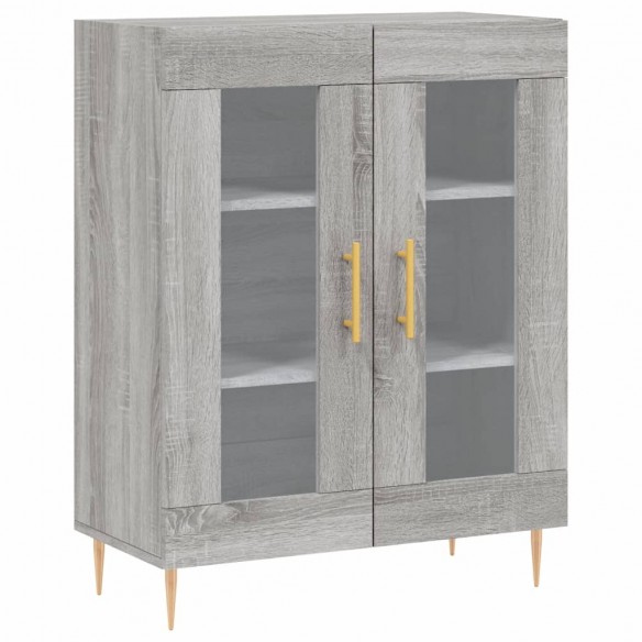 Buffet sonoma gris 69,5x34x90 cm bois d'ingénierie