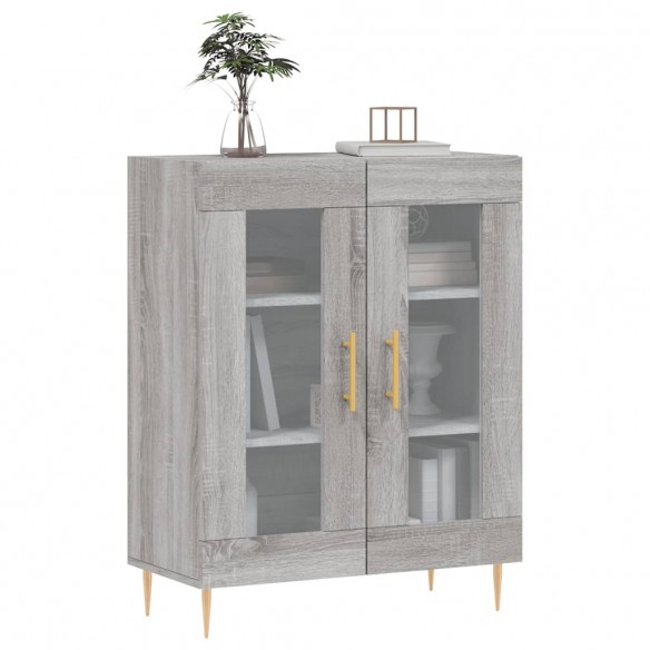 Buffet sonoma gris 69,5x34x90 cm bois d'ingénierie