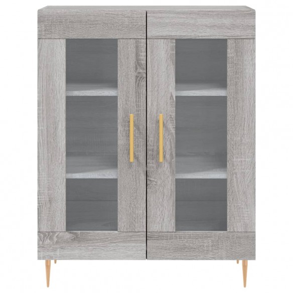 Buffet sonoma gris 69,5x34x90 cm bois d'ingénierie