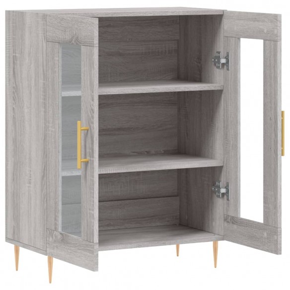 Buffet sonoma gris 69,5x34x90 cm bois d'ingénierie