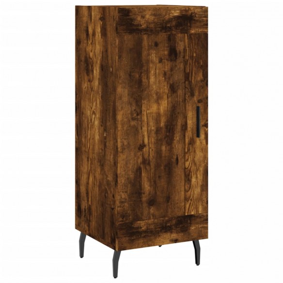 Buffet Chêne fumé 34,5x34x90 cm Bois d'ingénierie