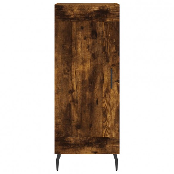 Buffet Chêne fumé 34,5x34x90 cm Bois d'ingénierie