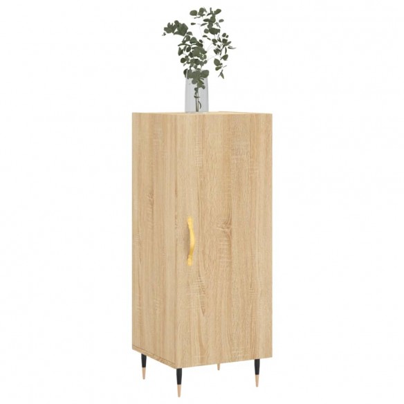 Buffet Chêne sonoma 34,5x34x90 cm Bois d'ingénierie