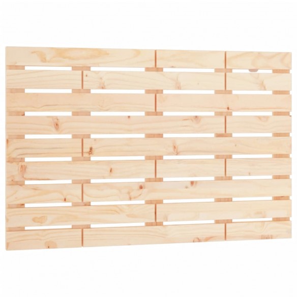 Tête de lit murale 106x3x63 cm Bois massif de pin