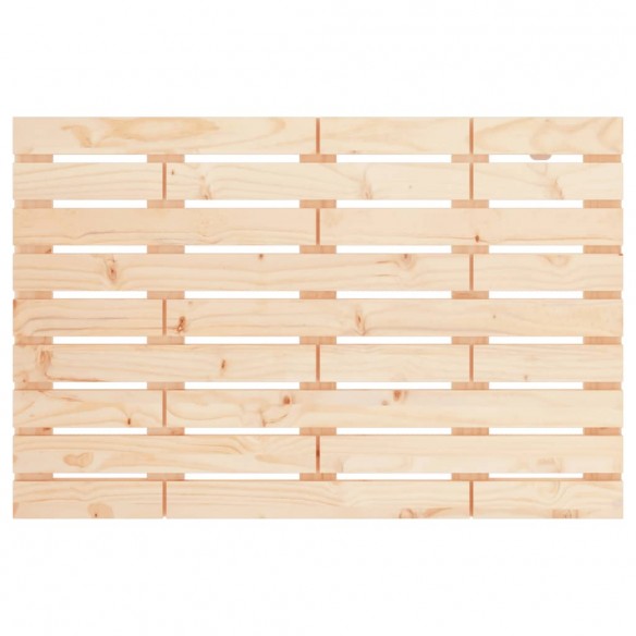 Tête de lit murale 106x3x63 cm Bois massif de pin