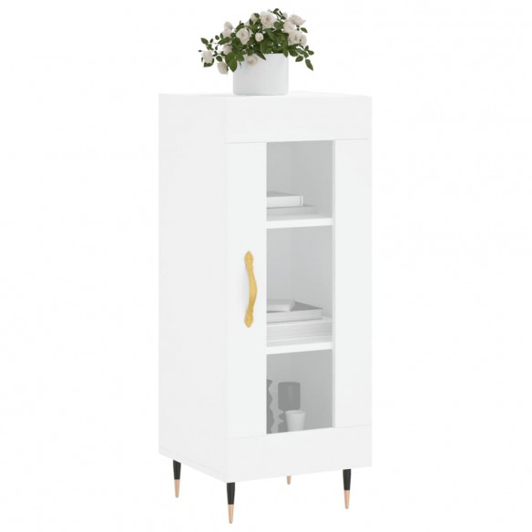 Buffet blanc 34,5x34x90 cm bois d'ingénierie