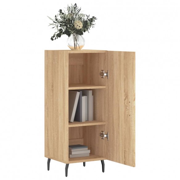 Buffet Chêne sonoma 34,5x34x90 cm Bois d'ingénierie