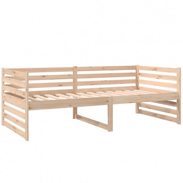 Lit de jour 90x190 cm Bois de pin massif