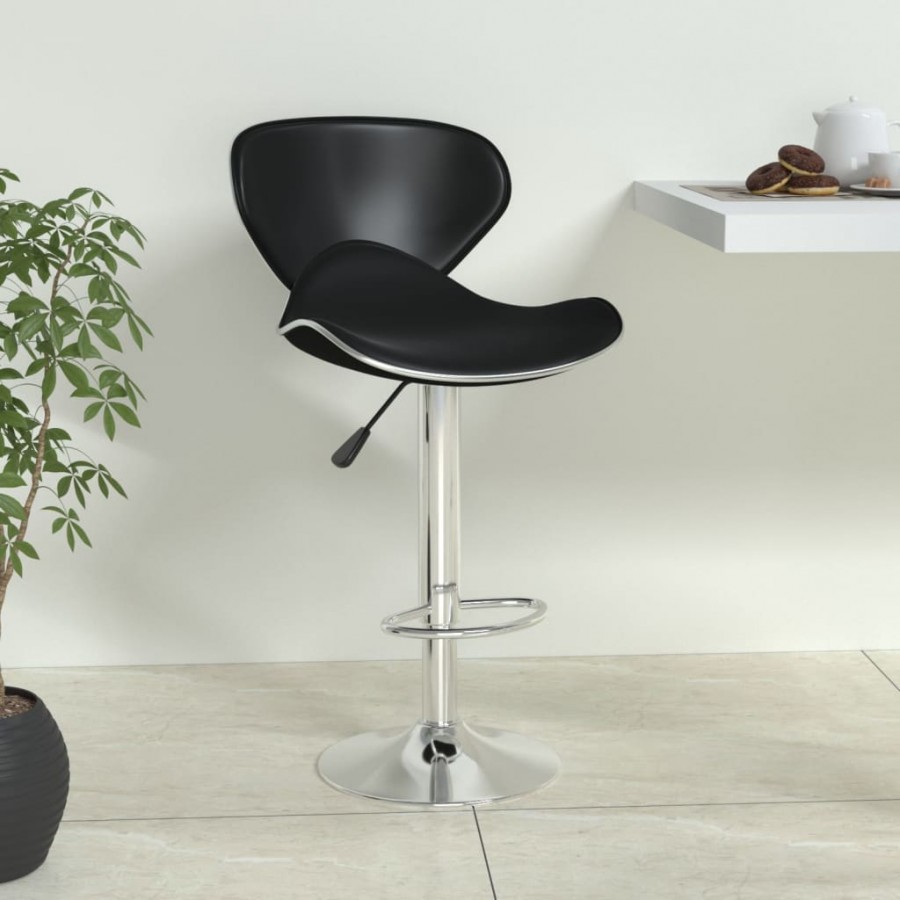 Tabouret de bar Noir Similicuir