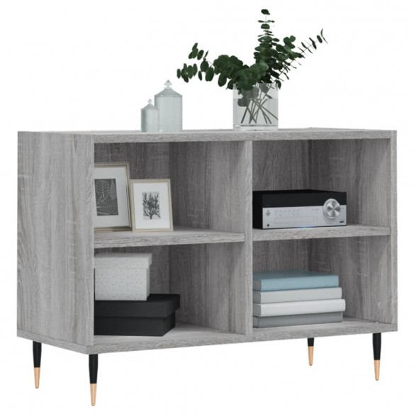 Meuble TV sonoma gris 69,5 x 30 x 50 cm bois d'ingénierie