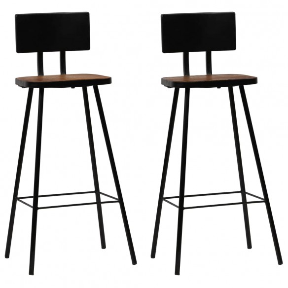 Mobilier de bar 3 pcs Bois de récupération massif