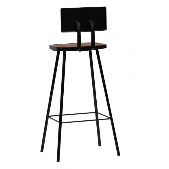 Mobilier de bar 3 pcs Bois de récupération massif