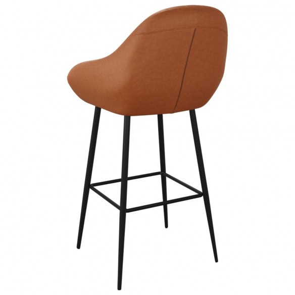 Tabouret de bar Marron clair Similicuir