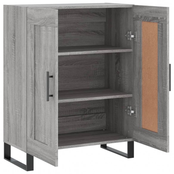 Buffet sonoma gris 69,5x34x90 cm bois d'ingénierie