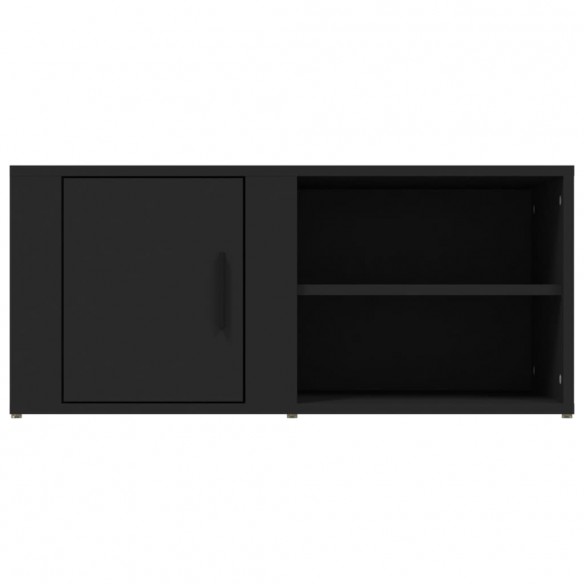 Meubles TV 2 pcs Noir 80x31,5x36 cm Bois d'ingénierie