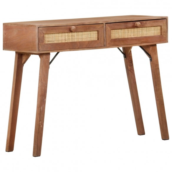 Table console 100x35x76 cm Bois de manguier massif