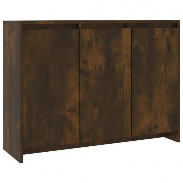 Buffet Chêne fumé 102x33x75 cm Aggloméré