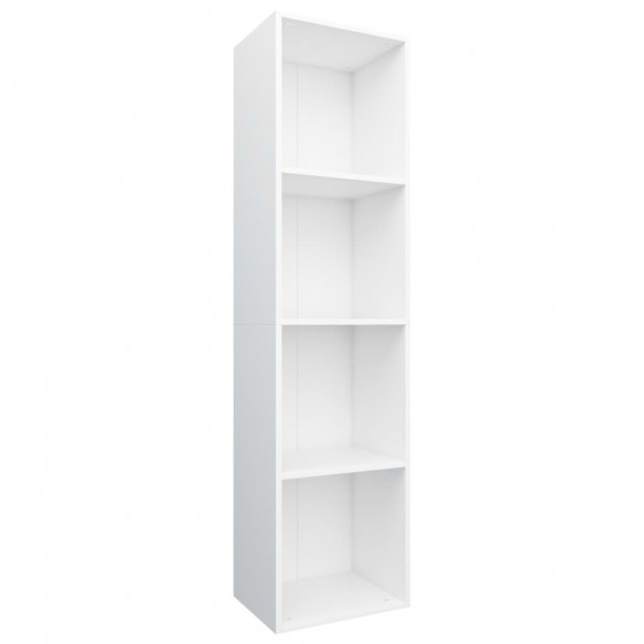 Bibliothèque/Meuble TV Blanc 36x30x143 cm Bois d'ingénierie