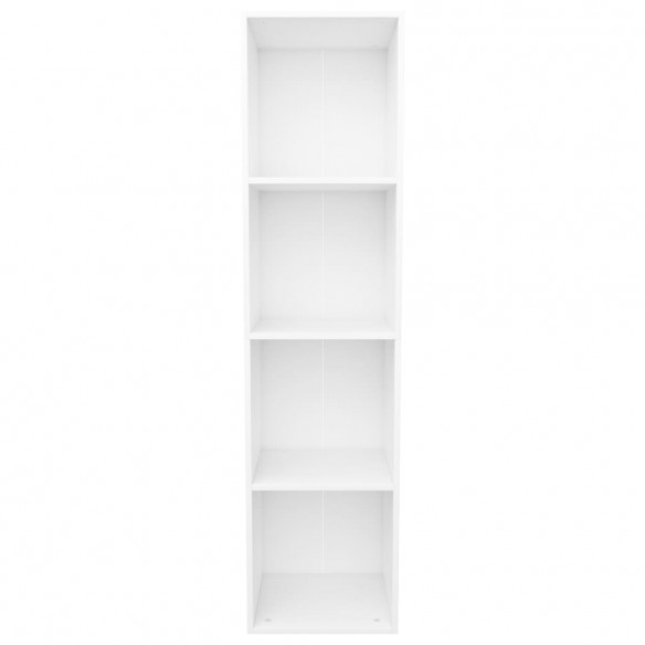 Bibliothèque/Meuble TV Blanc 36x30x143 cm Bois d'ingénierie