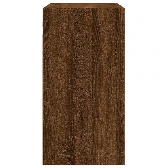 Armoire murale chêne marron 60x31x60 cm bois d'ingénierie