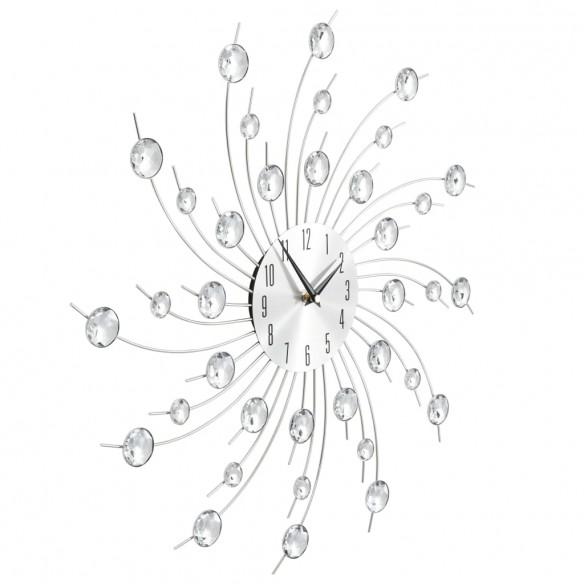 Horloge murale avec mouvement à quartz Design moderne 50 cm