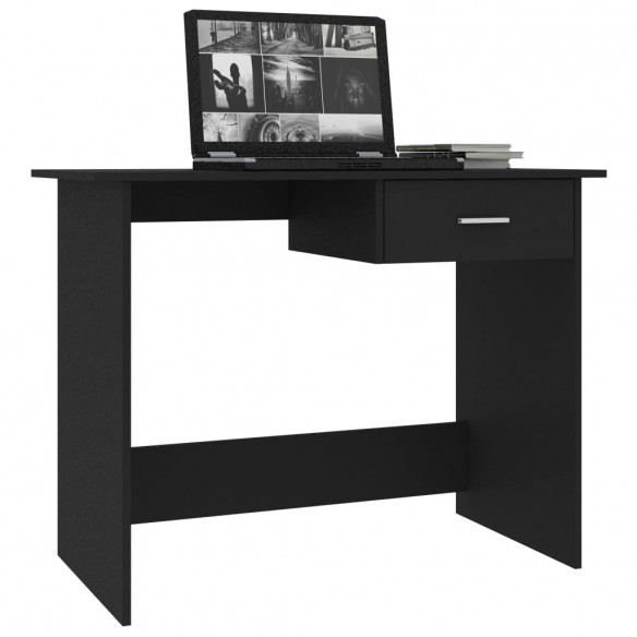 Bureau Noir 100 x 50 x 76 cm Aggloméré