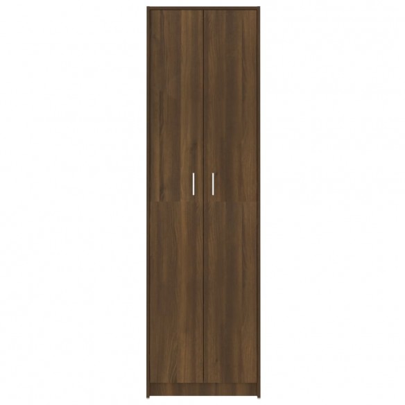 Garde-robe couloir Chêne marron 55x25x189 cm Bois d'ingénierie