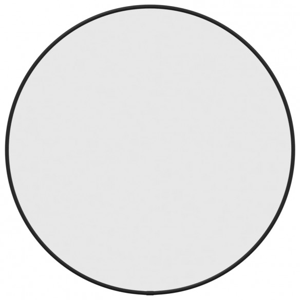 Miroir mural Noir Ø 50 cm Rond