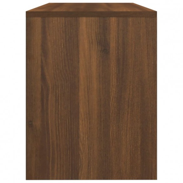 Tabouret de toilette Chêne marron 70x35x45 cm Bois d'ingénierie