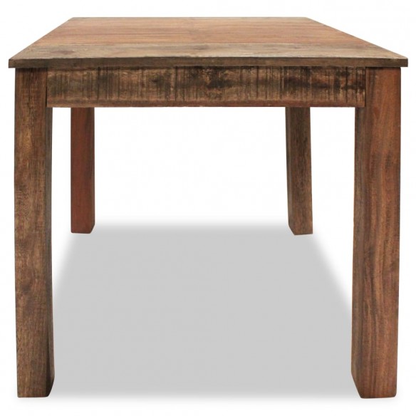 Table de salle à manger Bois de récupération massif 82x80x76 cm