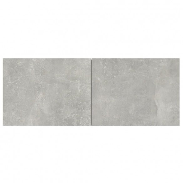 Ensemble de meubles TV 6 pcs Gris béton Bois d'ingénierie