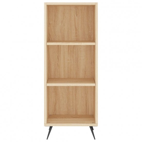 Buffet haut Chêne sonoma 34,5x34x180 cm Bois d'ingénierie