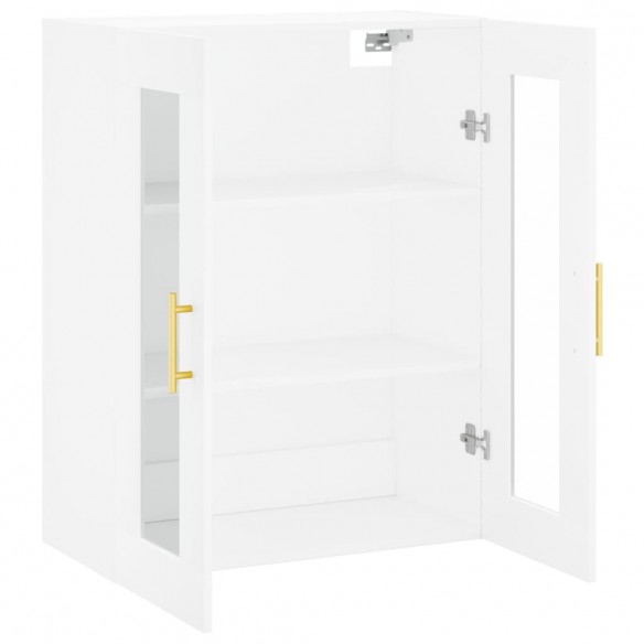 Armoire murale blanc 69,5x34x90 cm