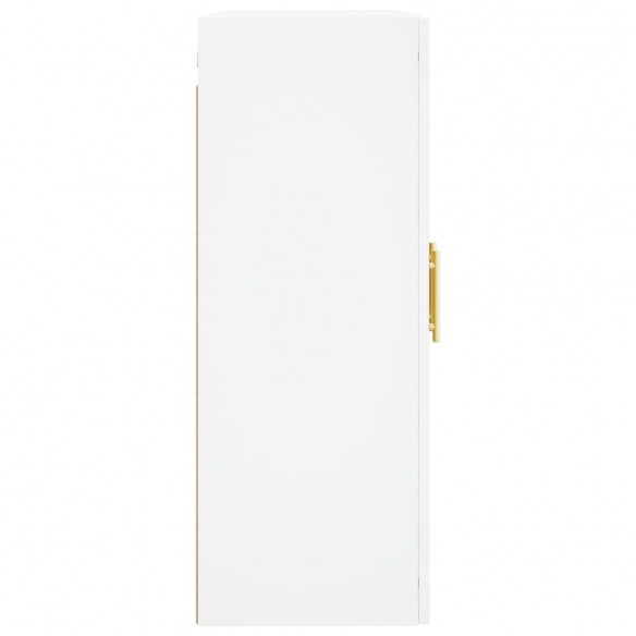 Armoire murale blanc 69,5x34x90 cm