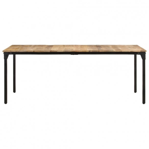 Table de salle à manger 200x100x76 cm Bois de manguier solide