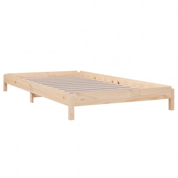 Lit empilable 80x200 cm Bois de pin massif