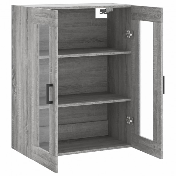 Armoire murale sonoma gris 69,5x34x90 cm