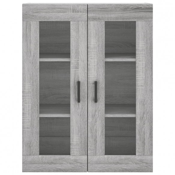 Armoire murale sonoma gris 69,5x34x90 cm