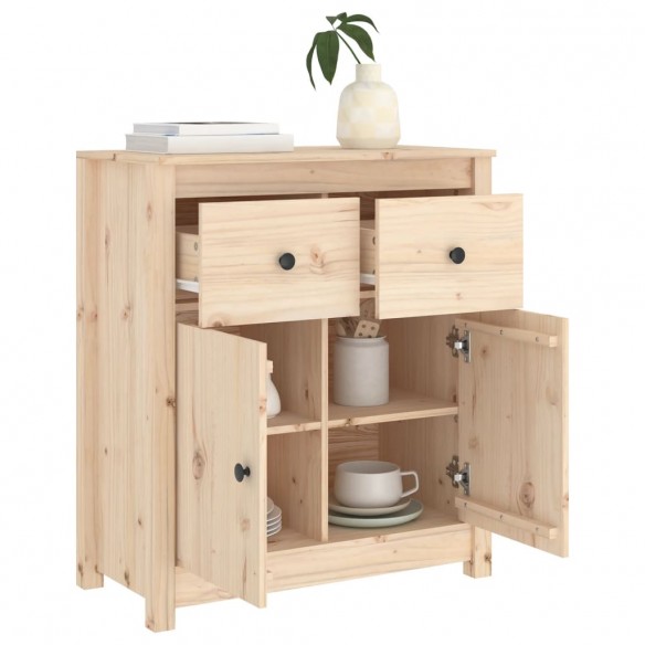 Buffet 70x35x80 cm Bois massif de pin