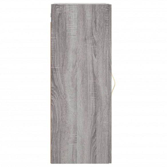 Armoire murale sonoma gris 34,5x34x90 cm