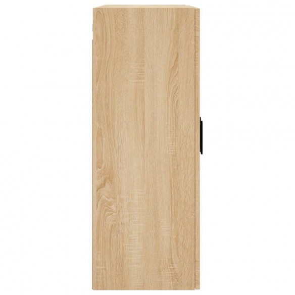 Armoires murales 2 pcs chêne sonoma bois d'ingénierie