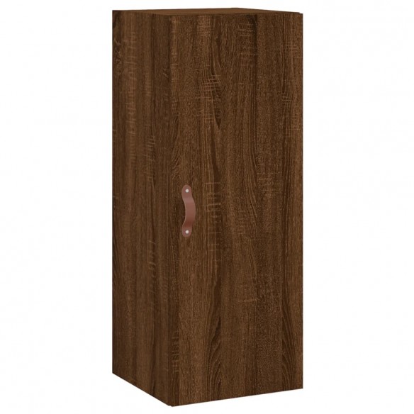 Armoire murale chêne marron 34,5x34x90 cm