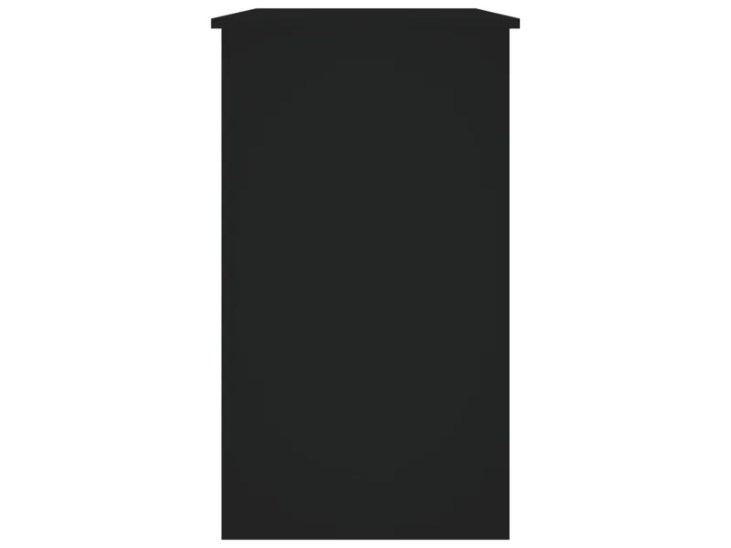 Bureau Noir 90x45x76 cm Aggloméré