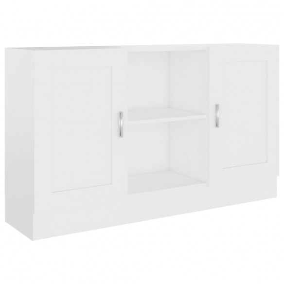 Buffet Blanc 120x30,5x70 cm Aggloméré