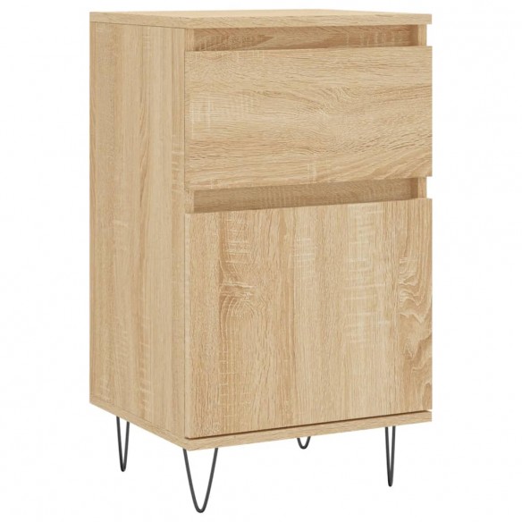 Buffet chêne sonoma 40x35x70 cm bois d'ingénierie